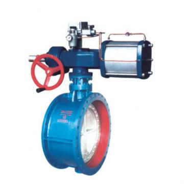 D641X Pneumatic Flange Soft Seal Butterfly Valve